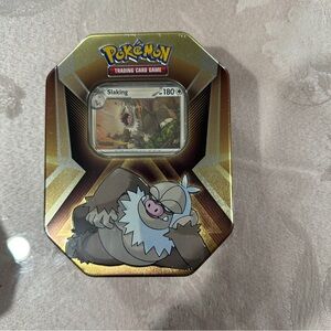 NEW Pokemon TCG Triple Whammy Tins  Factory Sealed 1 foil and 3 bosster pack